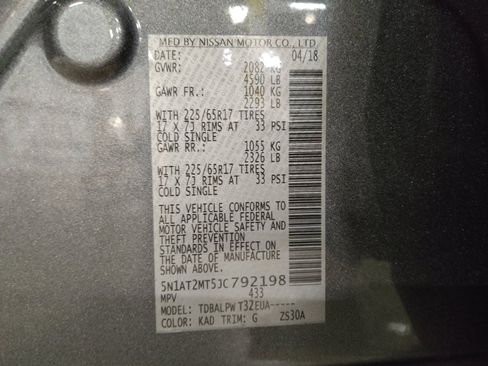 Used 2018 Nissan Rogue S FWD image 33