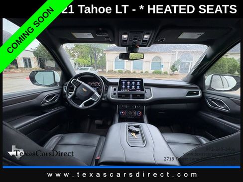 Used 2021 Chevrolet Tahoe LT w/ Luxury Package image 8