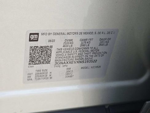 Certified 2022 Chevrolet Equinox Premier AWD/4WD image 34