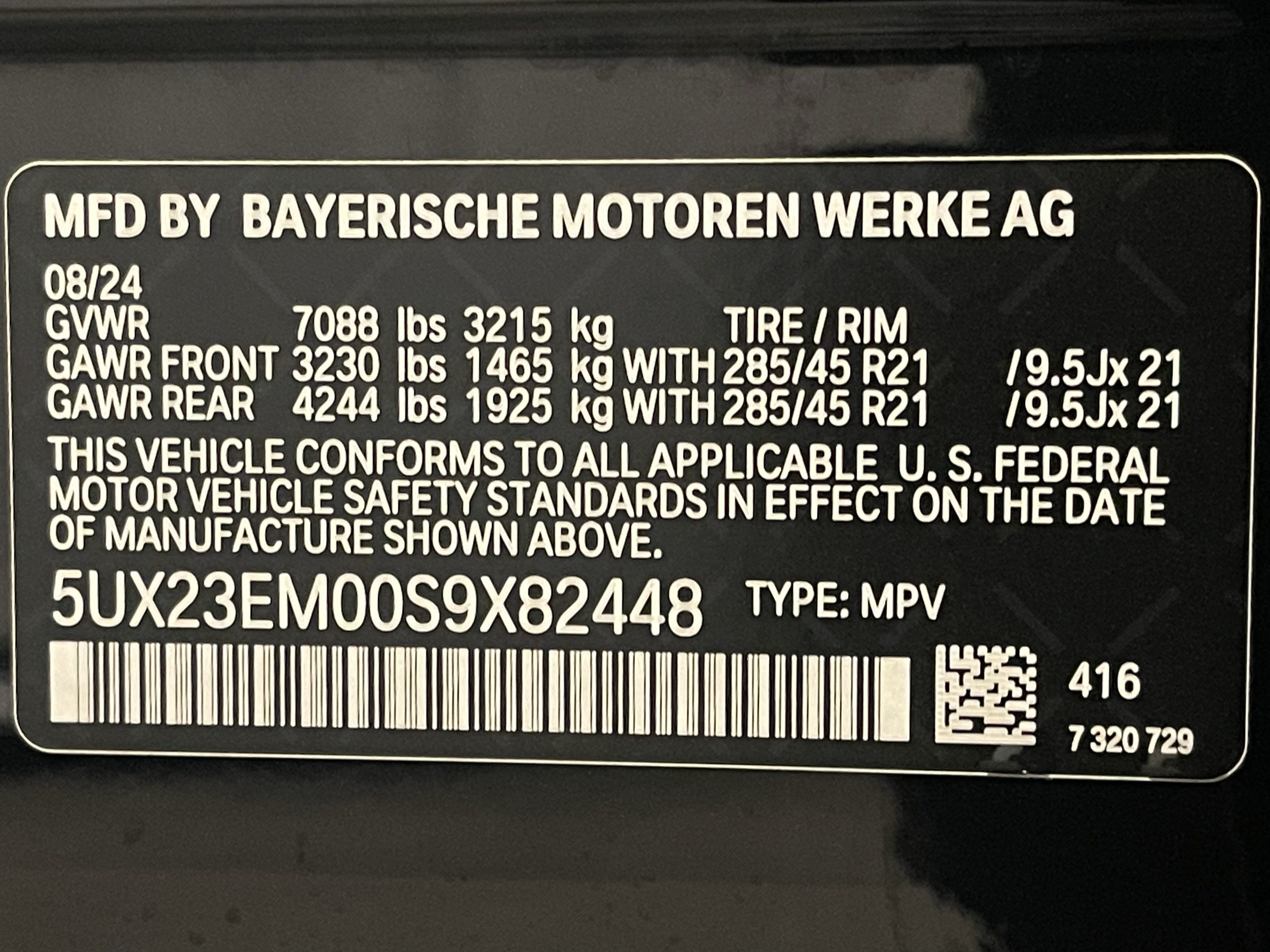 Used 2025 BMW X7 xDrive40i w/ M Sport Package AWD/4WD image 25