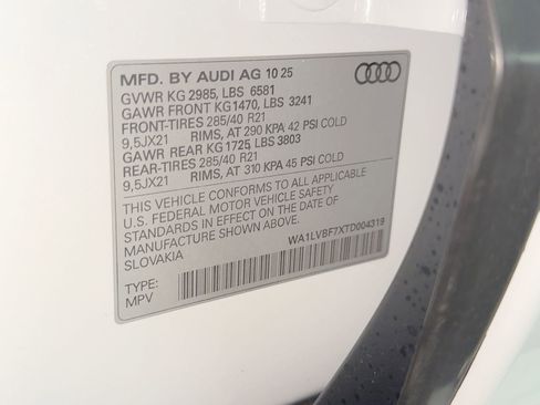 New 2026 Audi Q7 3.0T Premium Plus image 20