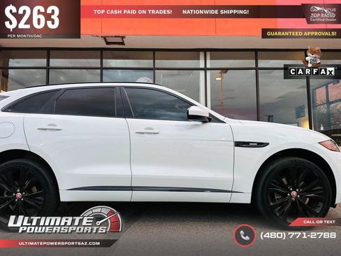 Used 2017 Jaguar F-PACE R-Sport AWD/4WD image 12