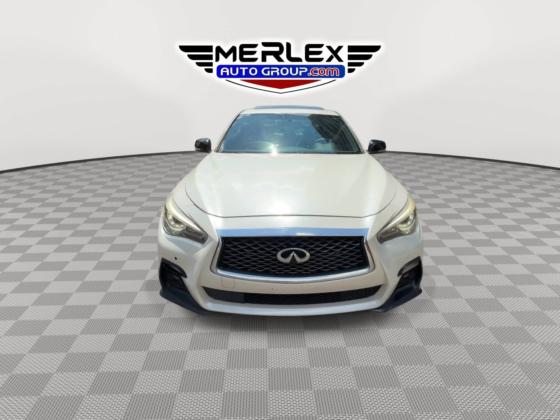 Used 2018 INFINITI Q50 Red Sport 400 RWD image 3