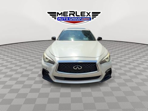Used 2018 INFINITI Q50 Red Sport 400 RWD image 3