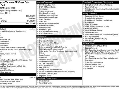 Used 2022 Toyota Tacoma SR AWD/4WD image 33