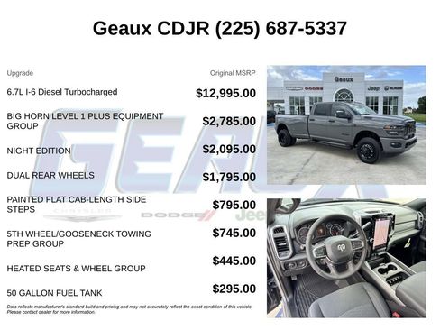 New 2026 RAM 3500 Big Horn AWD/4WD image 5