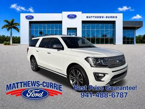 Certified 2020 Ford Expedition Max Platinum AWD/4WD image 1