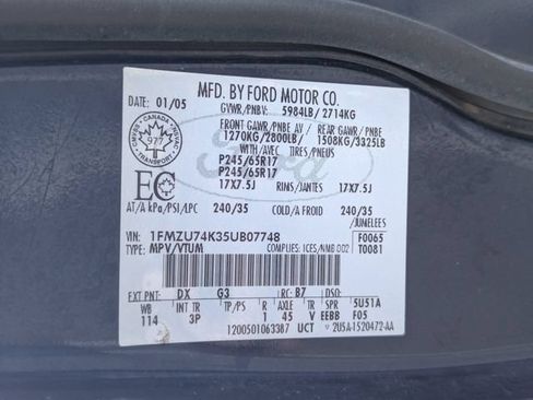 Used 2005 Ford Explorer Eddie Bauer AWD/4WD image 18