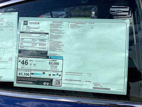 New 2026 Toyota Camry XLE FWD image 18