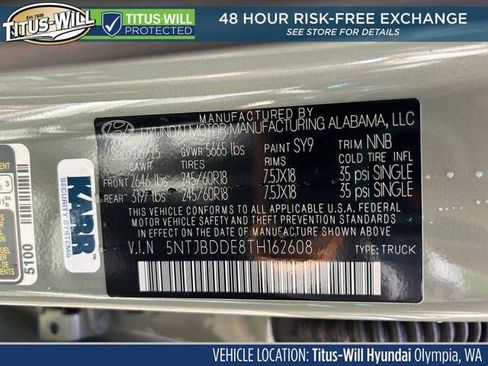 New 2026 Hyundai Santa Cruz SEL AWD/4WD image 34