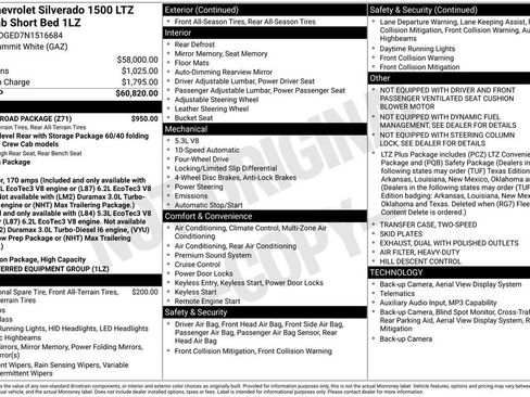 Used 2022 Chevrolet Silverado 1500 LTZ w/ Z71 Off-Road Package image 6