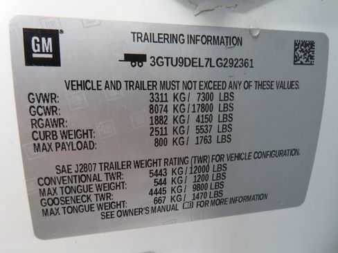 Used 2020 GMC Sierra 1500 SLT w/ SLT Premium Plus Package image 75