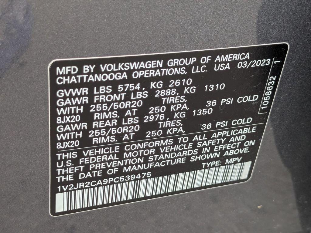 Used 2023 Volkswagen Atlas SE FWD image 25