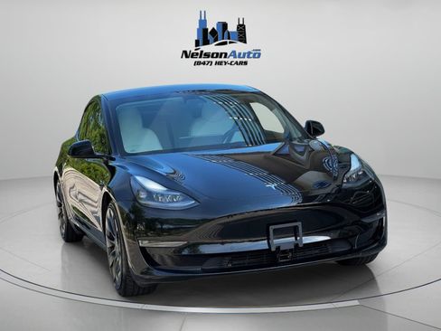 Used 2021 Tesla Model 3 Performance AWD/4WD image 2