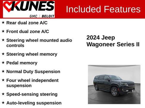 Used 2024 Jeep Wagoneer Series II AWD/4WD image 3