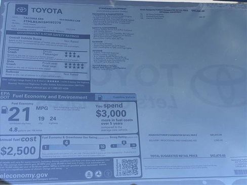 New 2025 Toyota Tacoma SR5 image 24