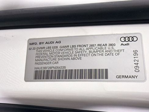Used 2023 Audi A6 Premium Plus w/ Premium Plus Package AWD/4WD image 16