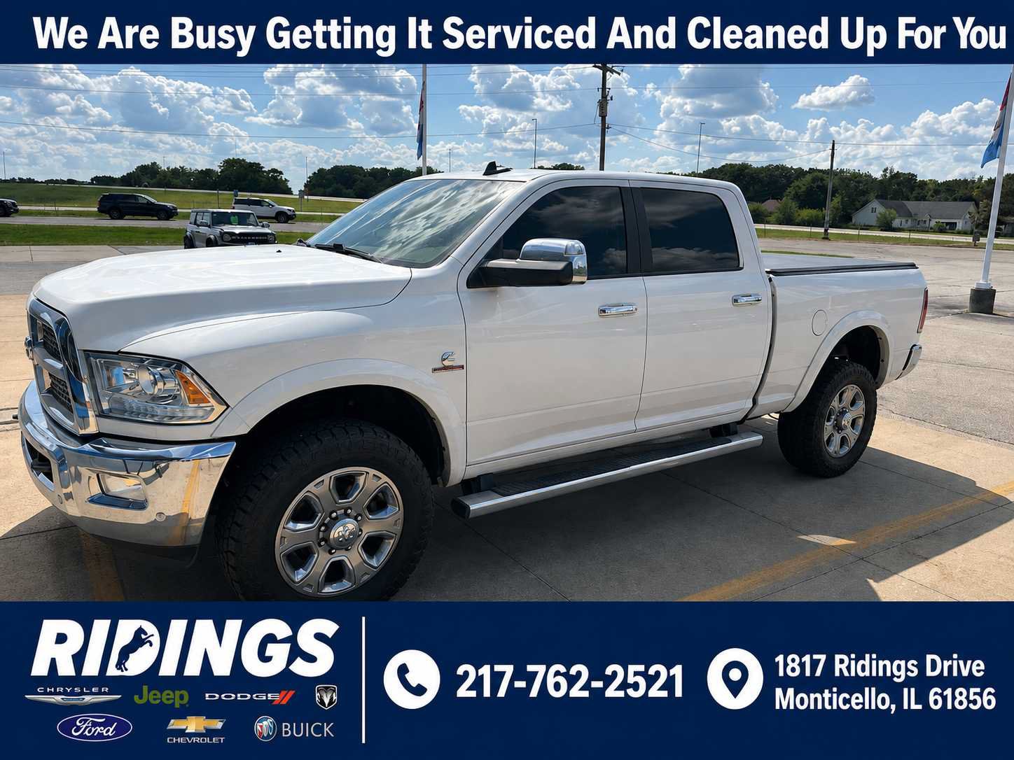 Used 2018 RAM 2500 Laramie w/ Convenience Group AWD/4WD image 1