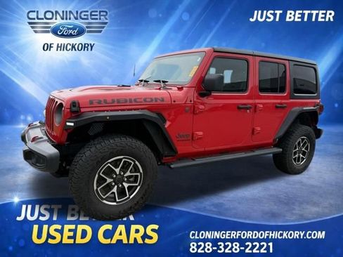 Used 2021 Jeep Wrangler Unlimited Rubicon AWD/4WD image 1