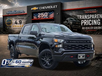New 2026 Chevrolet Silverado 1500 Custom Trail Boss w/ LPO, Dark Essentials Package