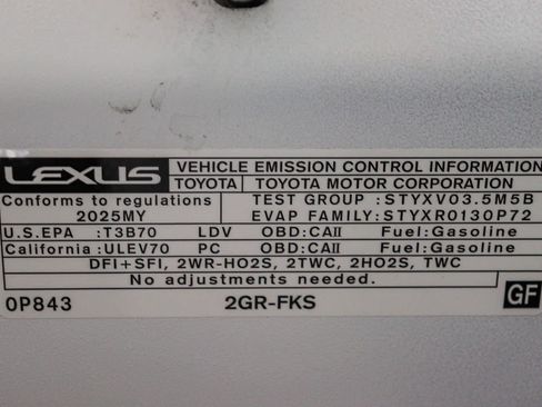 Used 2025 Lexus ES 350 w/ Premium Package FWD image 29