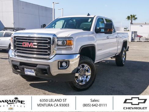 Used 2016 GMC Sierra 2500 SLE w/ SLE Preferred Package AWD/4WD image 1