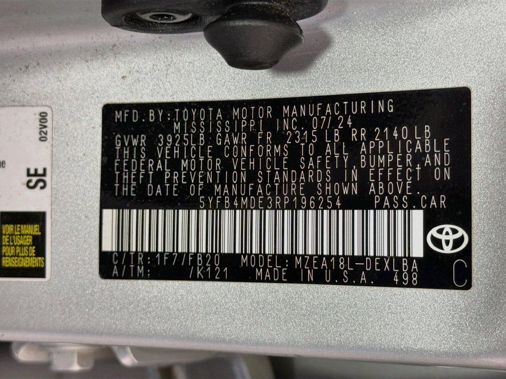 Used 2024 Toyota Corolla LE FWD image 34
