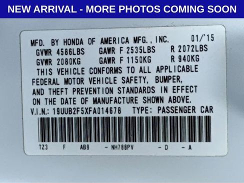 Used 2015 Acura TLX V6 w/ Technology Package FWD image 12