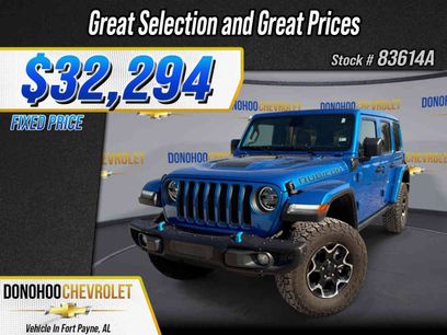 Used 2021 Jeep Wrangler Unlimited Rubicon 4xe w/ Steel Bumper Group