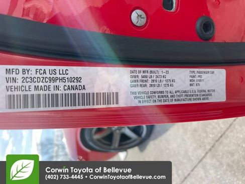 Used 2023 Dodge Challenger SRT Hellcat image 23