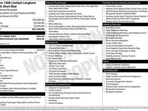 Used 2026 RAM 1500 Limited w/ Bed Utility Group AWD/4WD image 29