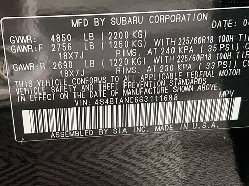 Certified 2025 Subaru Outback Limited AWD/4WD image 28