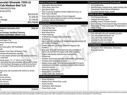 Used 2016 Chevrolet Silverado 1500 LS w/ LS Convenience Package RWD image 17