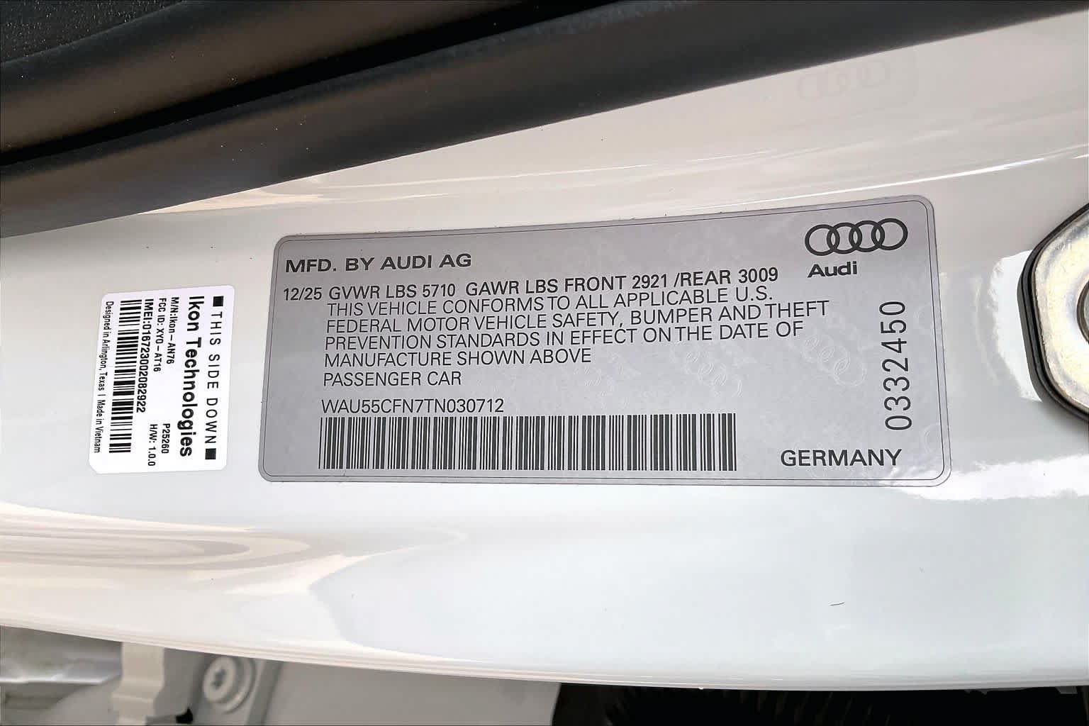 Used 2026 Audi A6 Premium Plus w/ Premium Plus Package AWD/4WD image 20