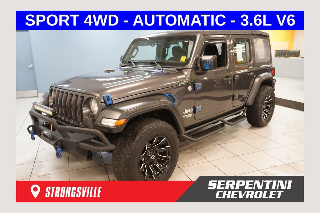 Used 2018 Jeep Wrangler Unlimited Sport AWD/4WD image 1