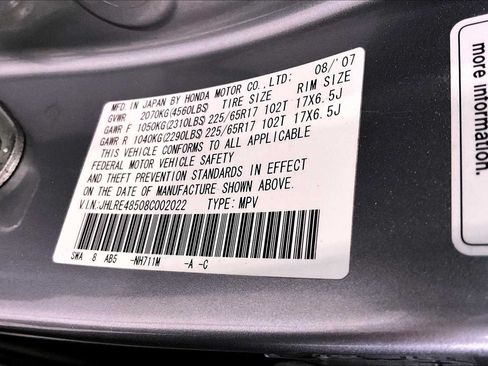 Used 2008 Honda CR-V EX image 36