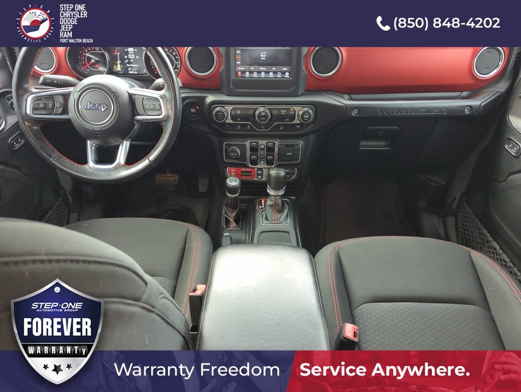 Used 2021 Jeep Wrangler Unlimited Rubicon w/ LED Lighting Group AWD/4WD image 14