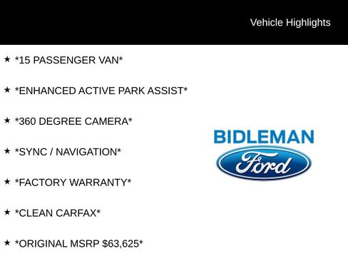 Used 2024 Ford Transit 350 XL RWD image 3