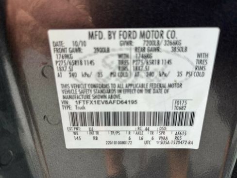 Used 2010 Ford F150 FX4 AWD/4WD image 23