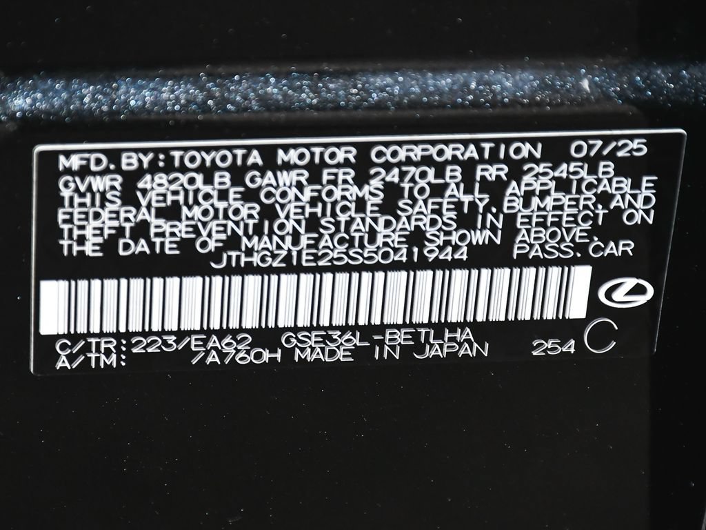 Used 2025 Lexus IS 350 F Sport w/ Navigation Package AWD/4WD image 17