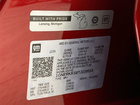 New 2026 Chevrolet Traverse High Country w/ LPO, Floor Liner Package image 35