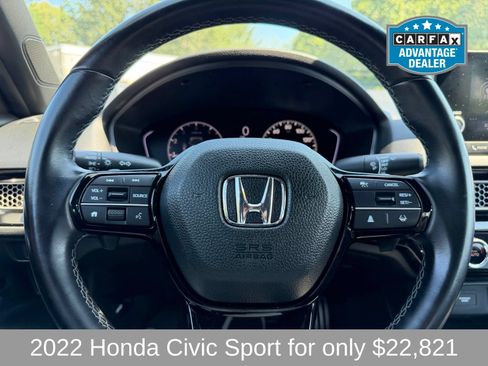 Used 2022 Honda Civic Sport image 9