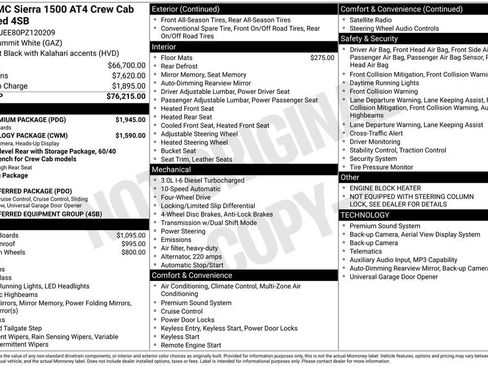 Used 2023 GMC Sierra 1500 AT4 w/ AT4 Premium Package AWD/4WD image 10