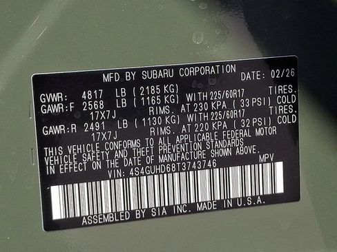 New 2026 Subaru Crosstrek 2.0i Premium image 11