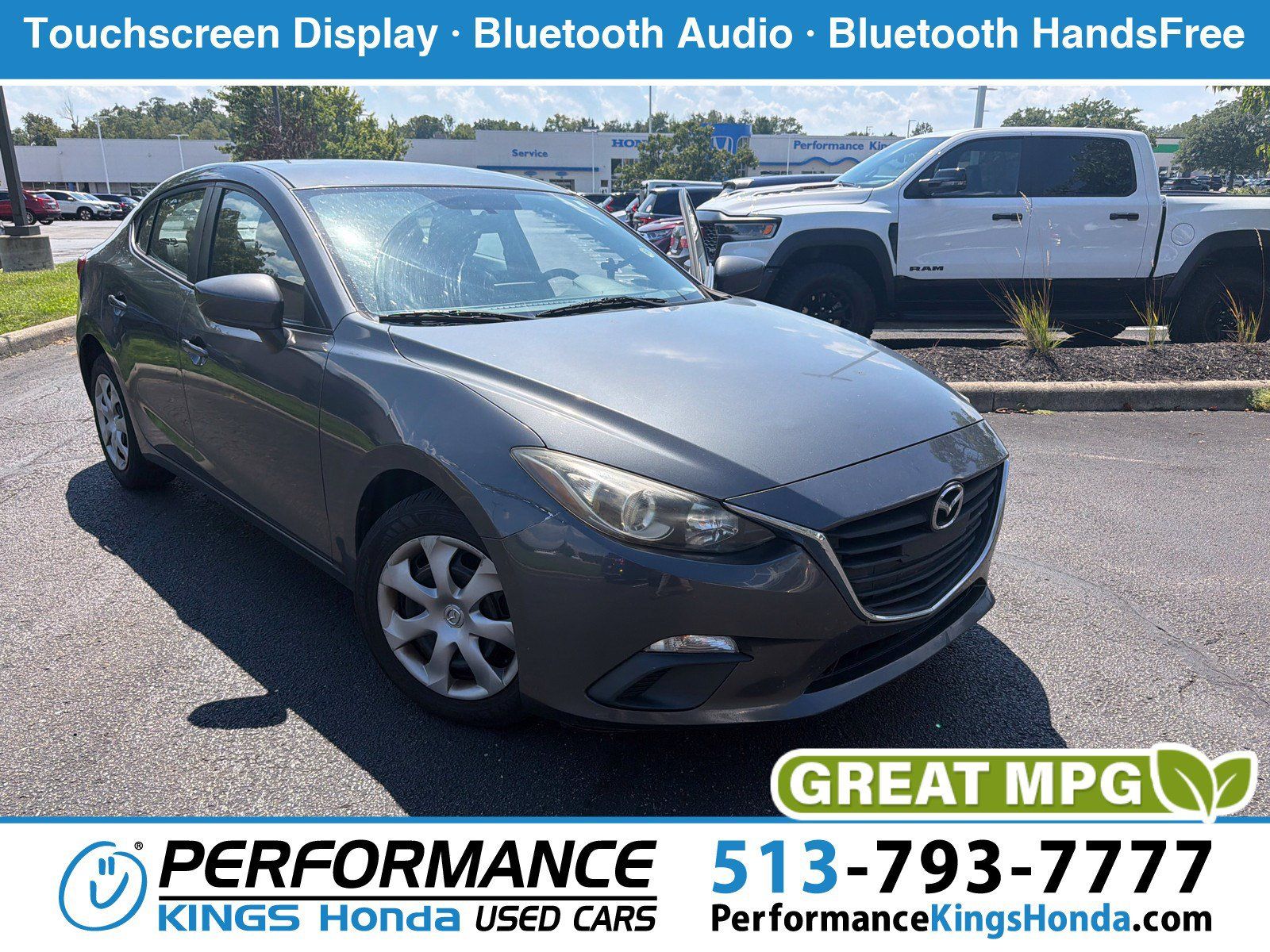 Used 2016 MAZDA MAZDA3 i Sport FWD image 1