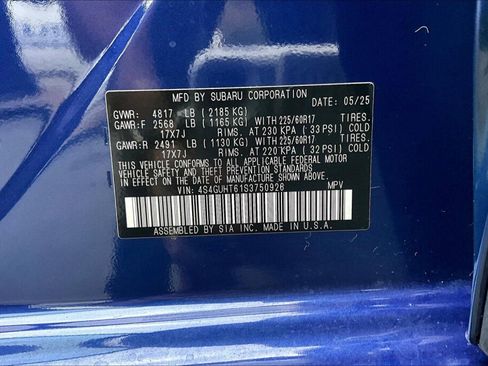 Certified 2025 Subaru Crosstrek 2.5i Wilderness w/ Crosstrek Mirror Package image 19