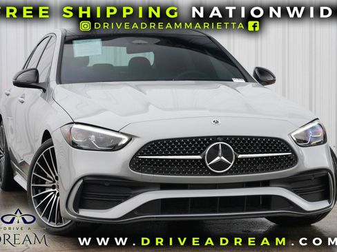 Used 2025 Mercedes-Benz C 300 Sedan w/ AMG Line w/ Night Package image 2