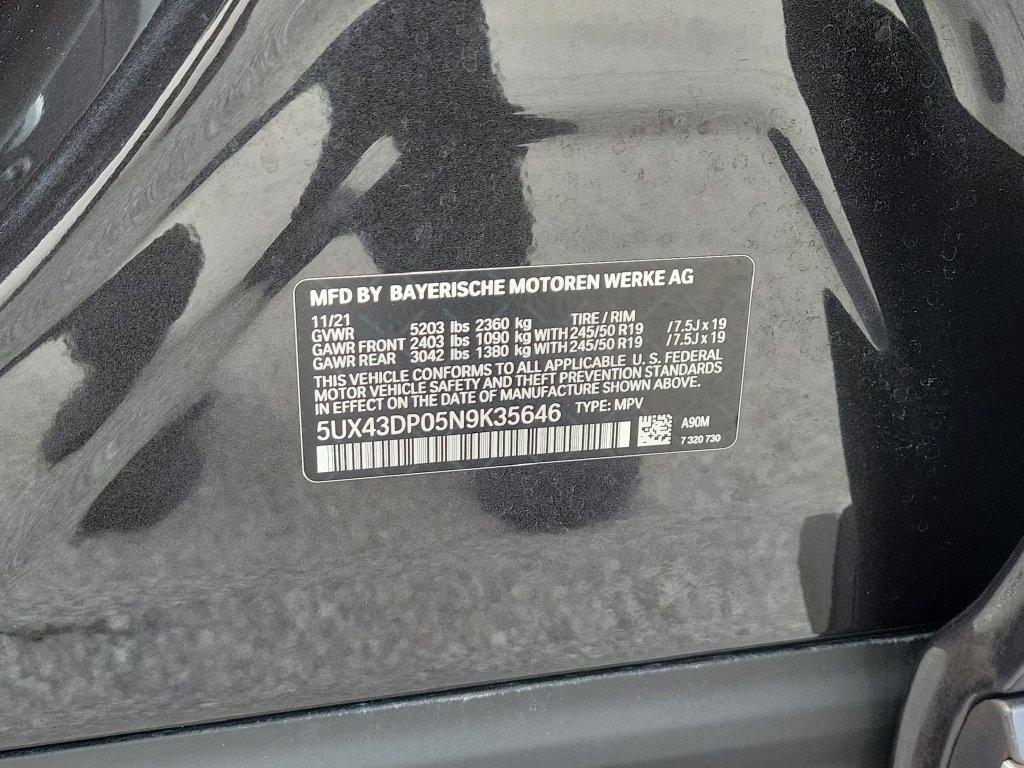 Used 2022 BMW X3 sDrive30i RWD image 26