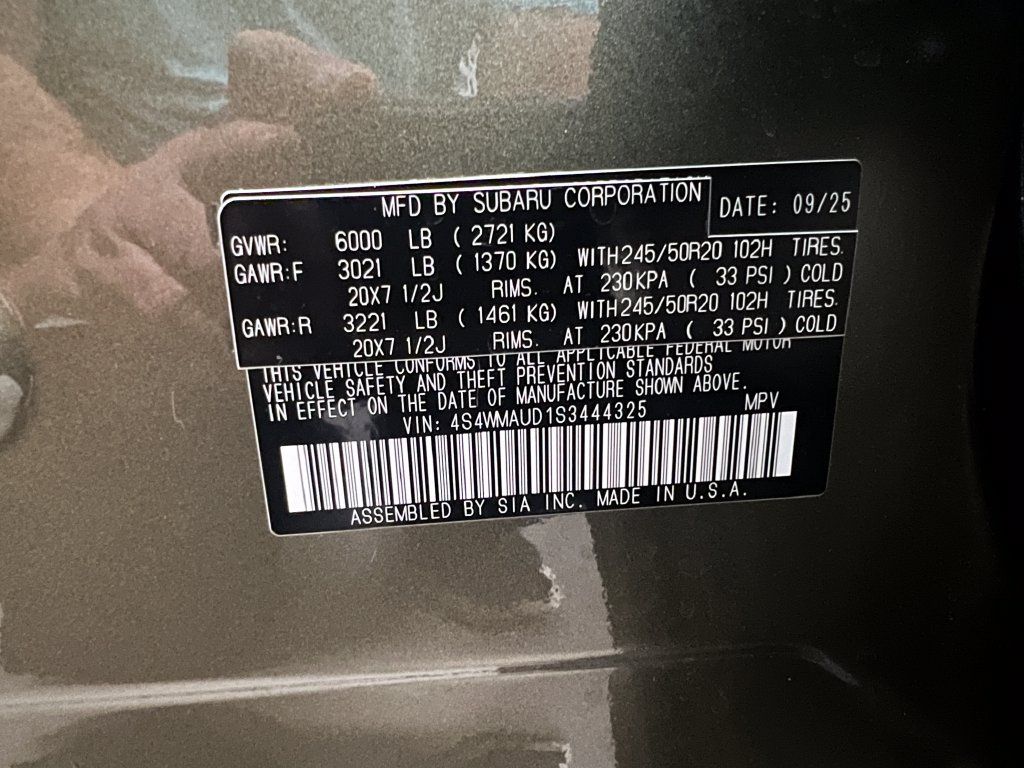 Used 2025 Subaru Ascent Touring AWD/4WD image 32