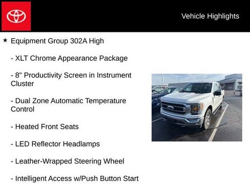 Used 2021 Ford F150 XLT w/ Equipment Group 302A High image 10